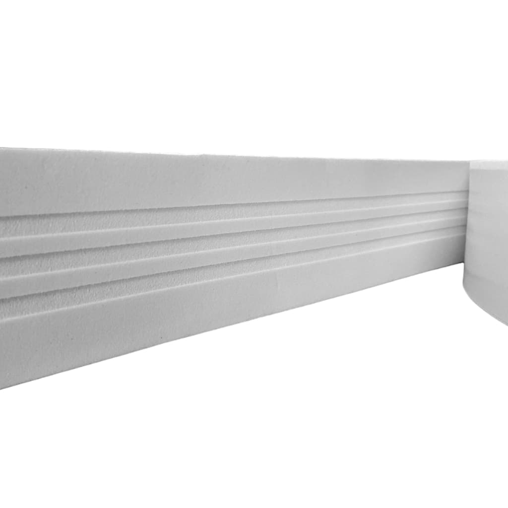 Guarnição Moldura de Porta e Janela Eva Flexível e Autocolante Lua 7cm X 5mm