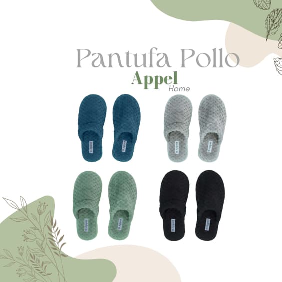 Chinelo Pantufa de Microfibra Pollo