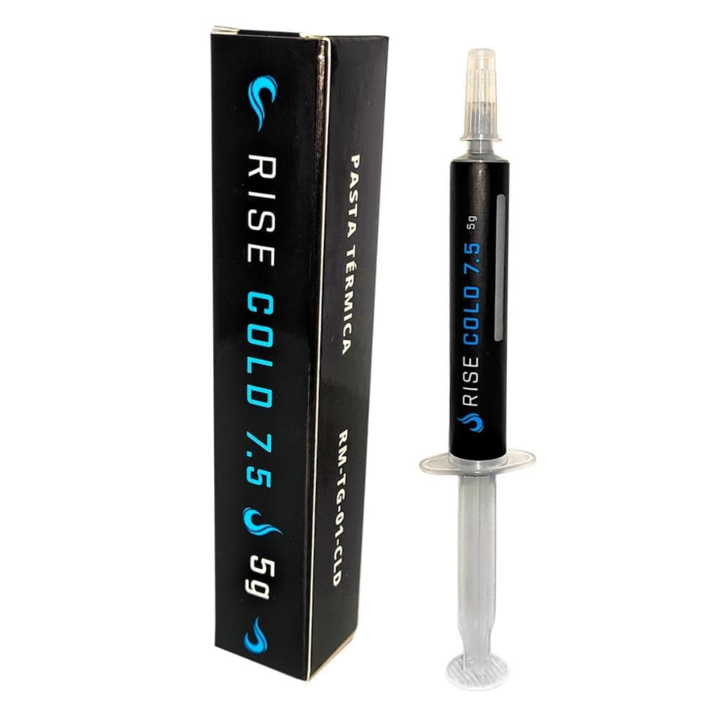 Pasta Térmica Silver Cold 5G Rise Mode 7,5W/mk Seringa Gpu Placa de Vídeo Processador Profissional