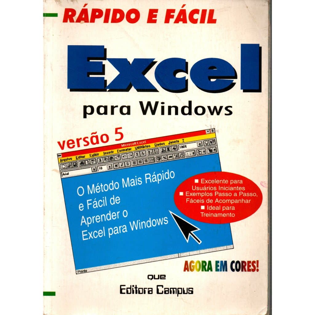 Livro Excel Para Windows, Rápido E Fácil, Trudi Reisner
