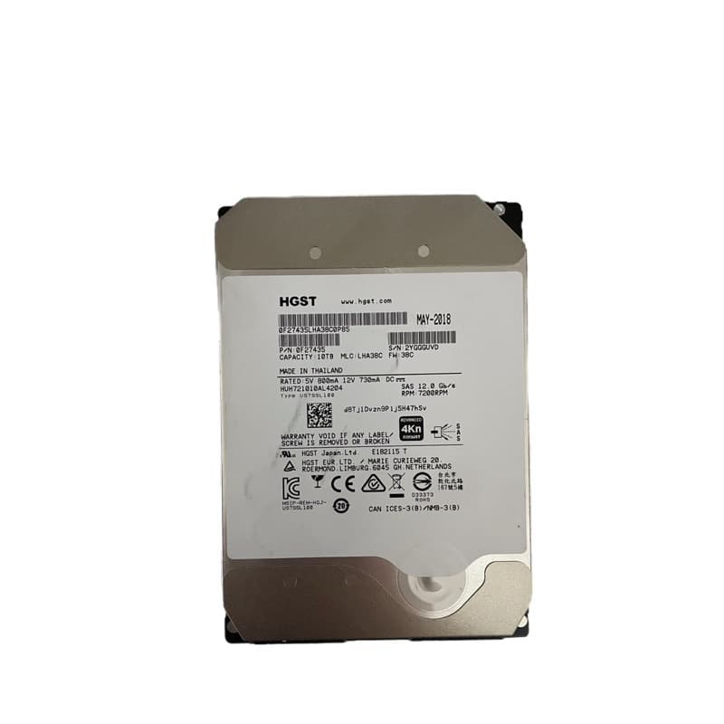 Hd Servidor Sas 10tb Hgst Huh721010al4204 12gbps 7200 Rpm