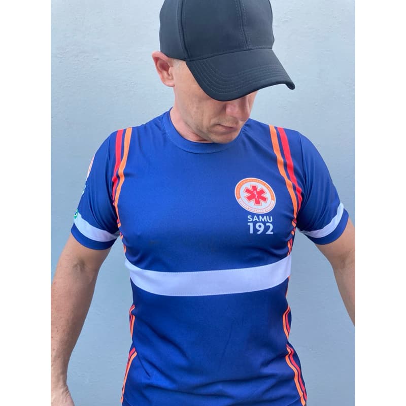 Camisa do Samu azul