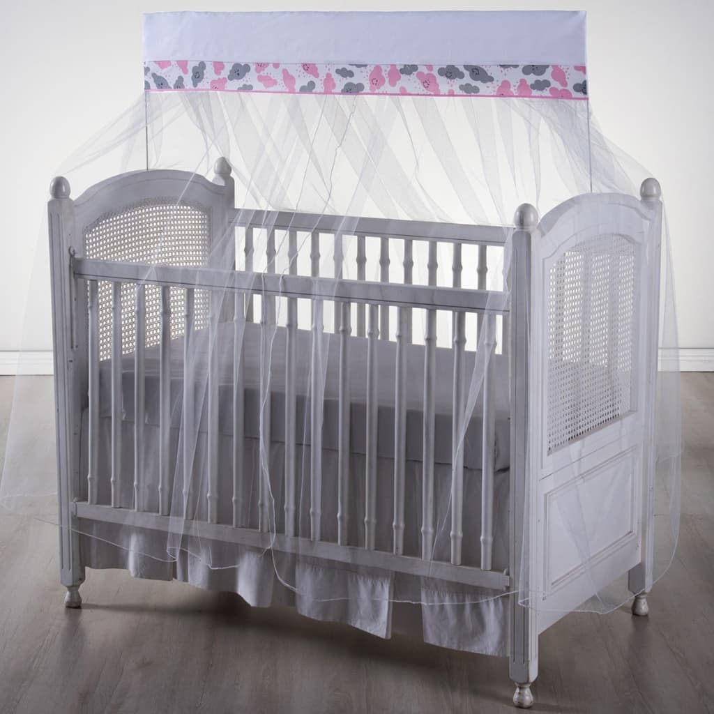 Mosquiteiro de berço com bando