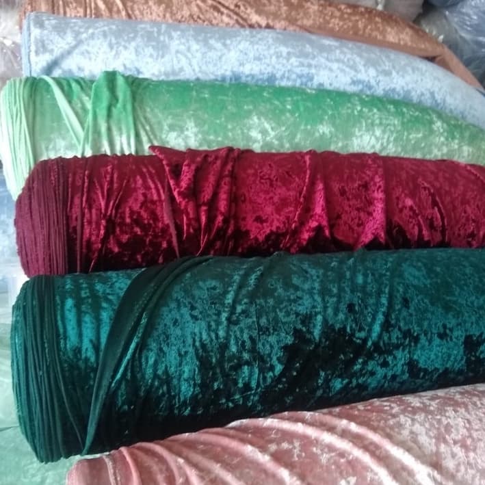 Tecido Veludo Molhado Liso (1m x 1,50m) varias cores e o MELHOR PREÇO