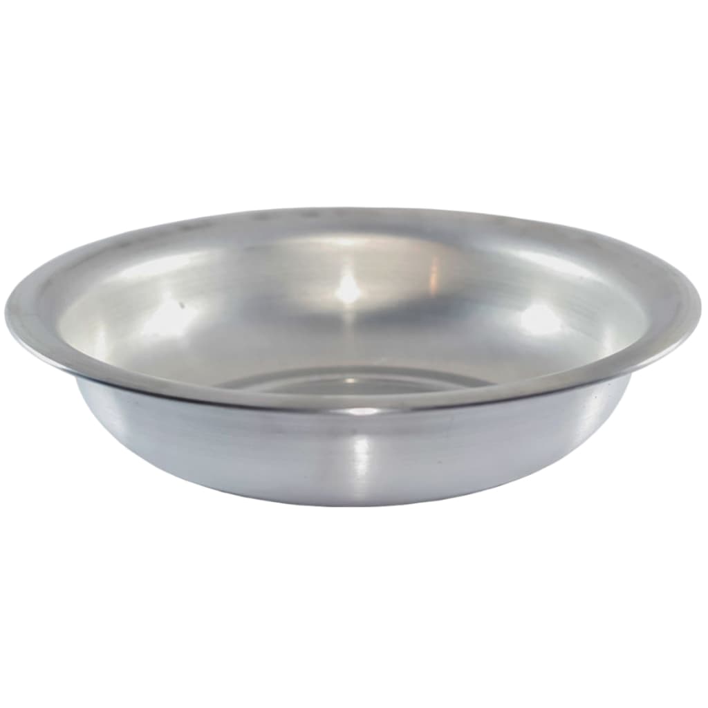 Mini Bacia Cuba Barbearia Em Alumino Redonda 9 Cm