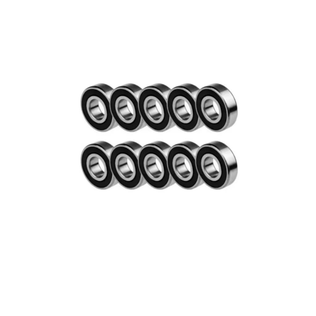 Kit 10 Rolamentos 608 Blindado Para Ventiladores