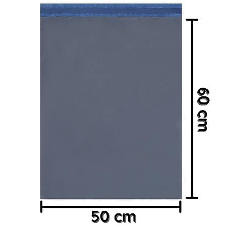 Envelope Segurança 50x60 Kit 100 Saco Plastico Correio Sedex Auto Colante Resistente E-commerce