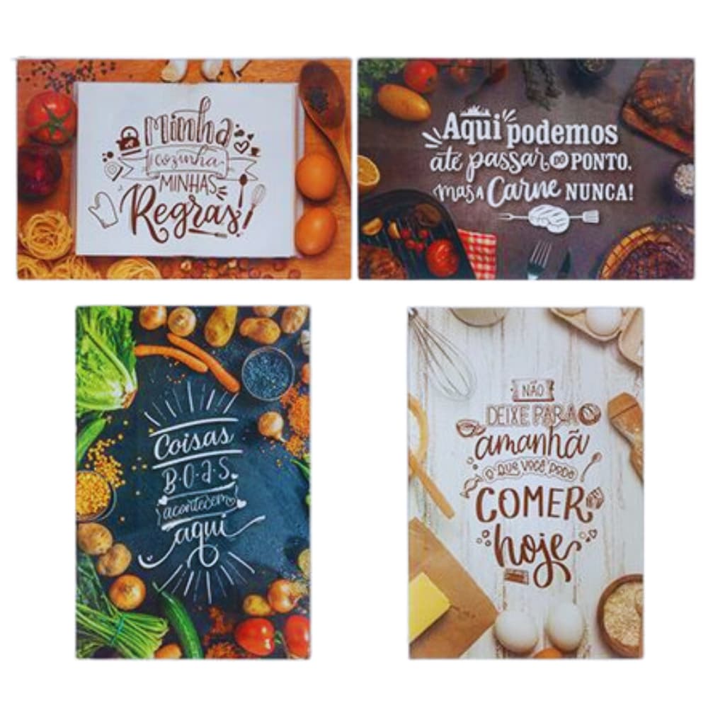 Tábua de Vidro Temperado 20x30cm para Cozinha Churrasco e Legumes Antibacteriana Presente Resistente