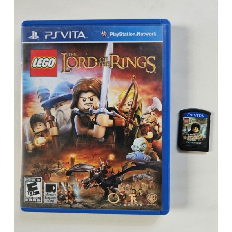 Jogo Lego The Lord of the Rings ps vita psvita original seminovo pronta entrega