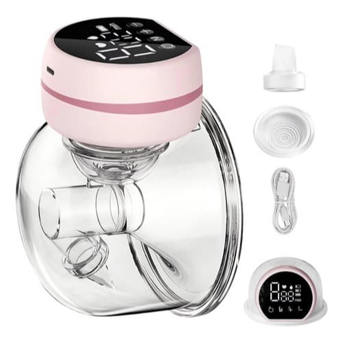 Bomba de tira leite, Bomba Elétrica Portátil Para Leite Materno Recarregável Extrator