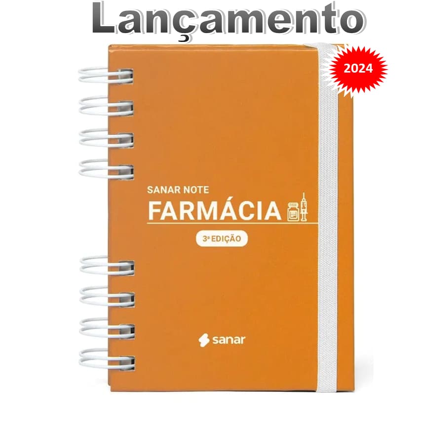 Sanar Note de Farmácia Lançamento 2024 3ª Edição