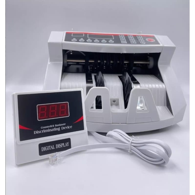 Máquina De Contar Dinheiro com Detecção Cédulas Notas Falsas