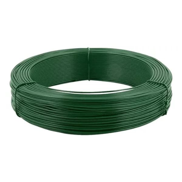 Arame Revestido com PVC Verde BWG N12 /N14/N16/N18 OU N20