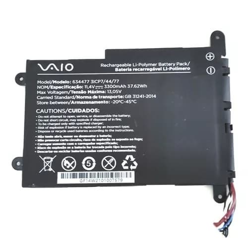 Bateria 634477 Notebook Vaio Fe14 Vjfe41f11x