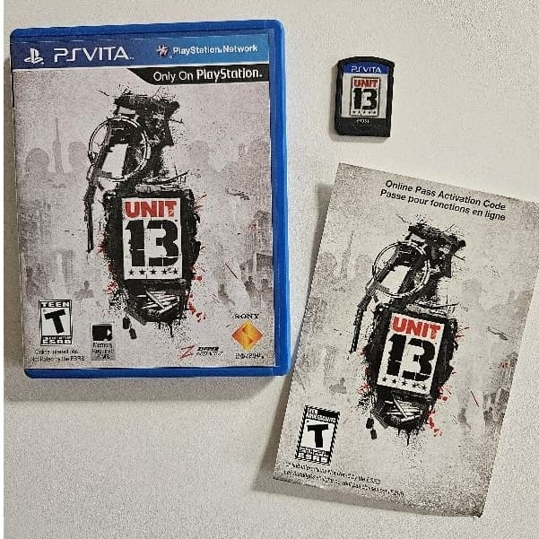 Jogo Unit 13 ps vita psvita original seminovo pronta entrega