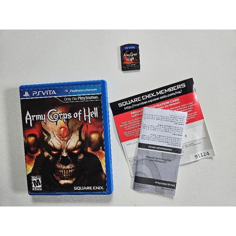 Jogo Army Corps of Hell ps vita psvita original seminovo pronta entrega