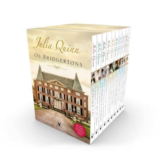 Box Os Bridgertons: Os 9 títulos da série + livro extra de crônicas