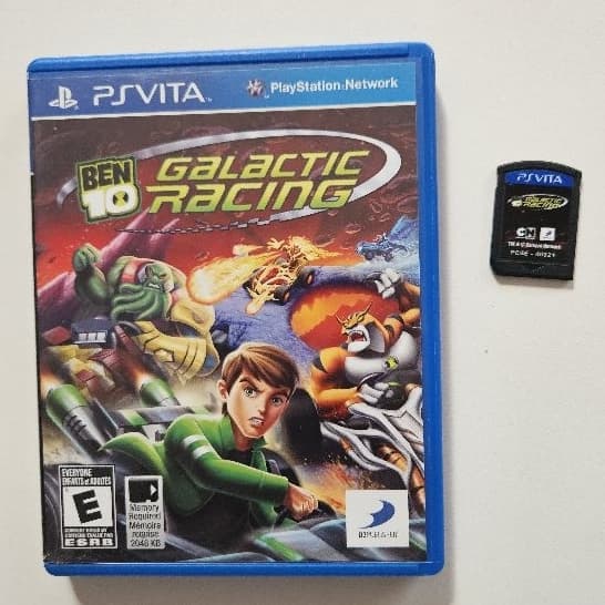 Jogo Ben 10 Galactic Racing ps vita psvita original seminovo jogo corrida