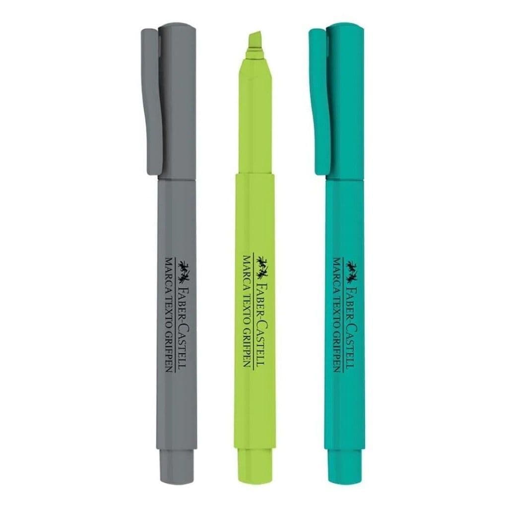 Marca Textos Grifpen Faber- Castell Novas Cores 1| 2| 3 ou 4 un