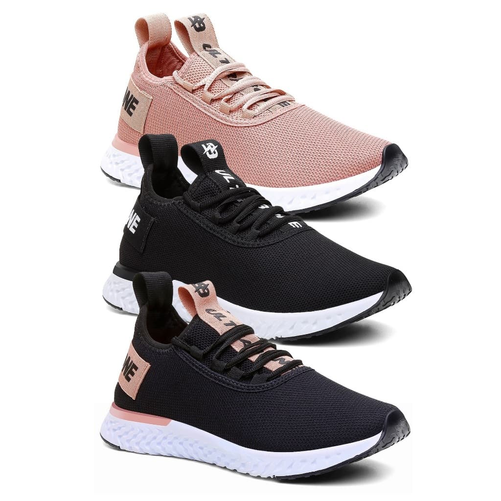 Promoção !! Kit 3 Tênis Ultrabone Feminino Prime Corrida Academia Envio Rápido