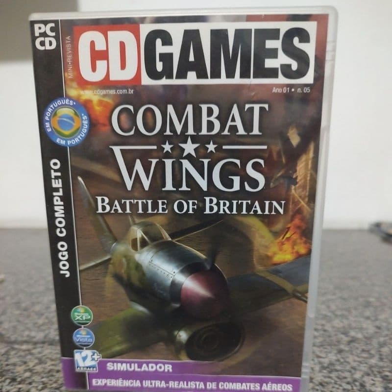 cd jogo Pc cd games combat wings battle of britain.