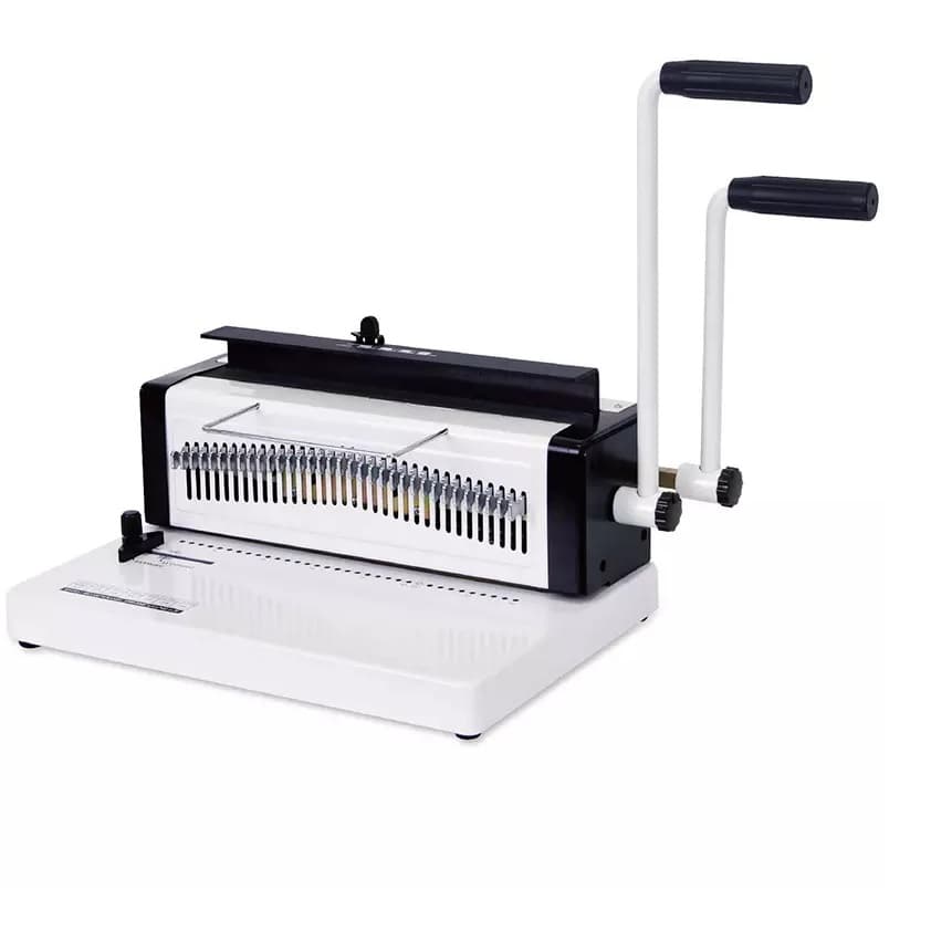 Encadernadora Perfuradora e Fechadora Wire-O 3:1 W200 perfura 15 folhas por vez