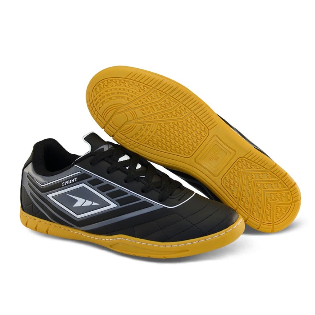 Tenis Futsal Masculino Indoor Costurada e Reforçada Antiderrapante Solado de Borracha
