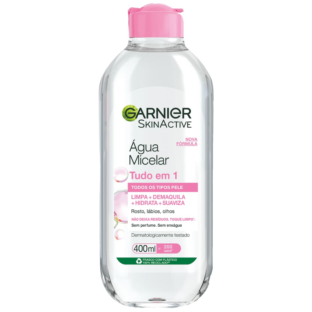 Agua Micelar tudo em 1 de Garnier