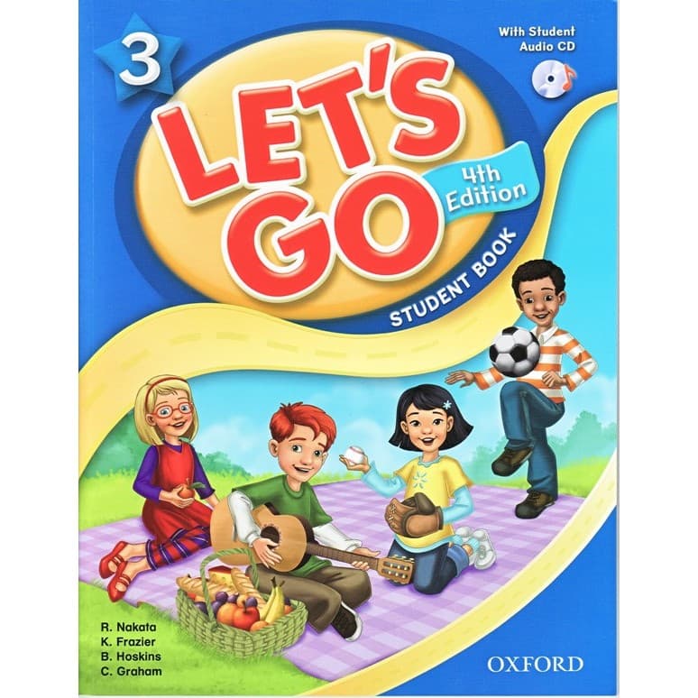 Kit combo Curso Oxford Lets Go Level 3 4th Ed American English student book mais workbook