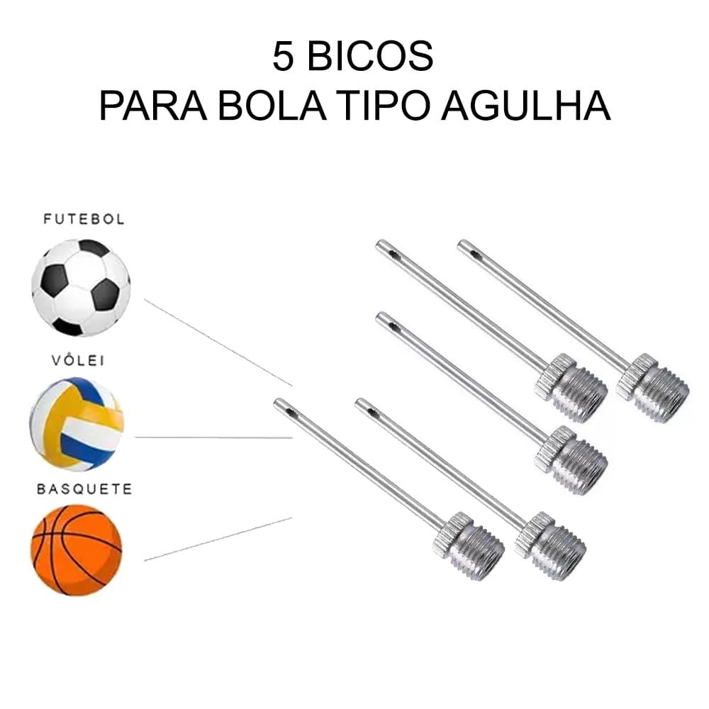 Bicos Para Bomba de Ar Encher Inflar Bola Boias Piscina Inflável Bomba Bola Adaptador ToyMix