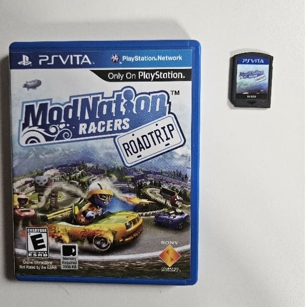 Jogo Mod Nation Racers Road trip ps vita psvita original seminovo pronta entrega