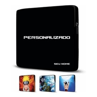 Case Pasta Capa para Notebook Maleta Personalizada 17/15.6/14/12