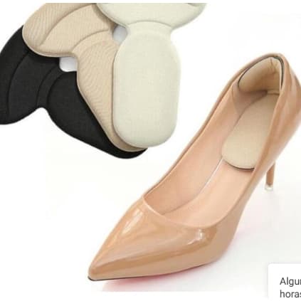 Palmilha Ortopédica De Espuma Antiderrapante Para Calcanhar Do Pé