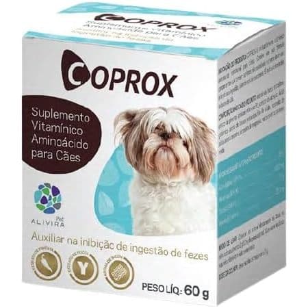 Coprox 60g Suplemento Para Cães Coprofagia - Alivira