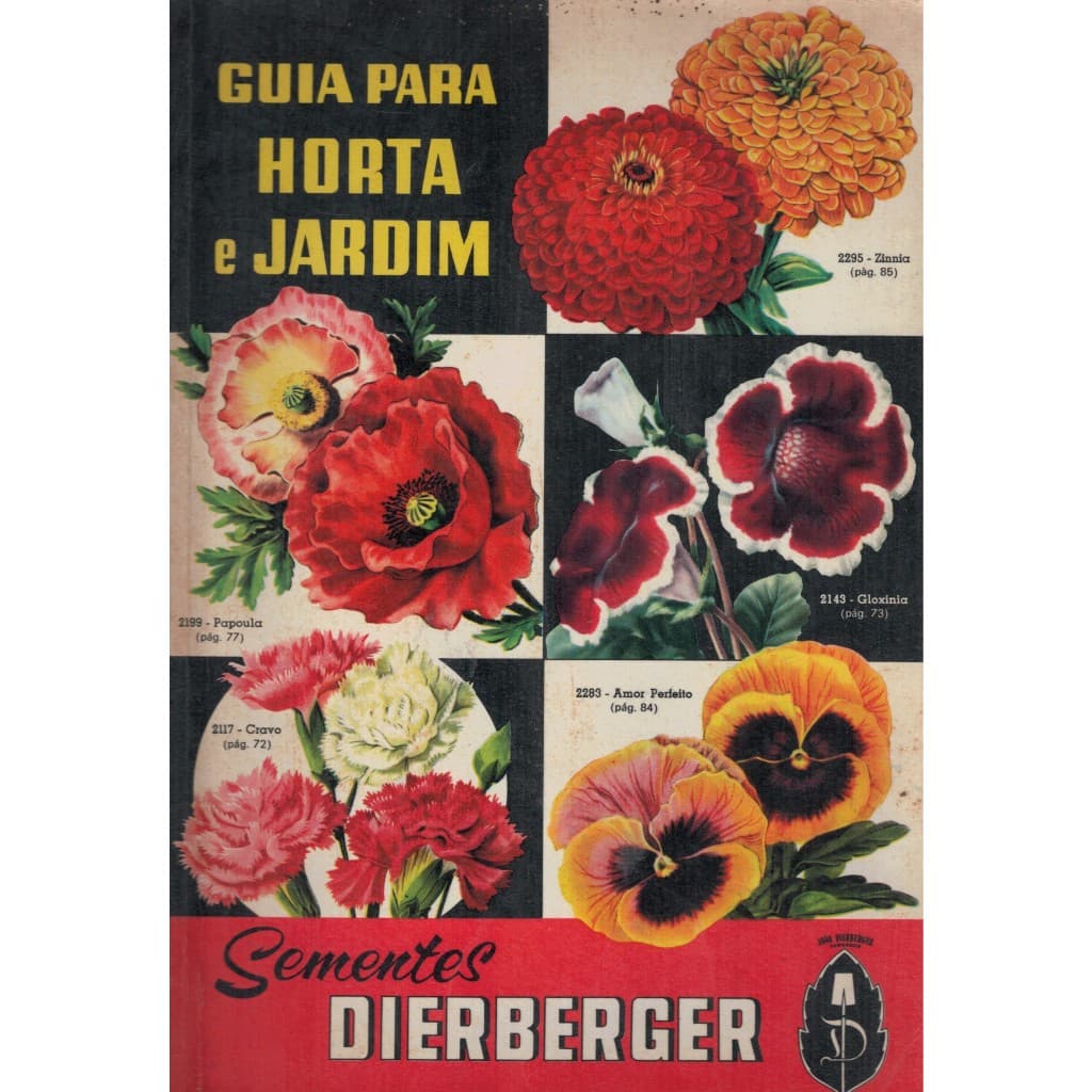 Livro Guia para Horta e Jardim - Sementes Dierberger