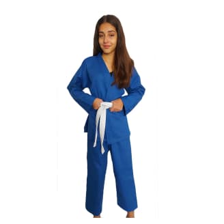 Kimono Liso infantil brim alta qualidade e resistência do fabricante para você faixa branca lisa.