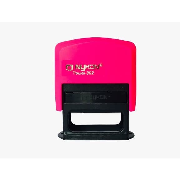 Carimbo personalizado automatico profissionais Nykon 302 PINK