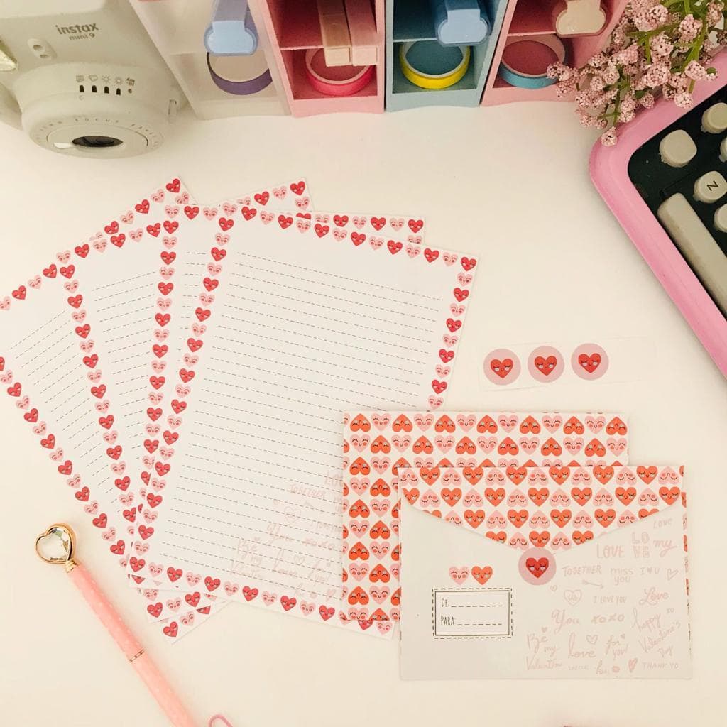 Kit com 4 Papéis de Carta Buendía - Diversos Modelos