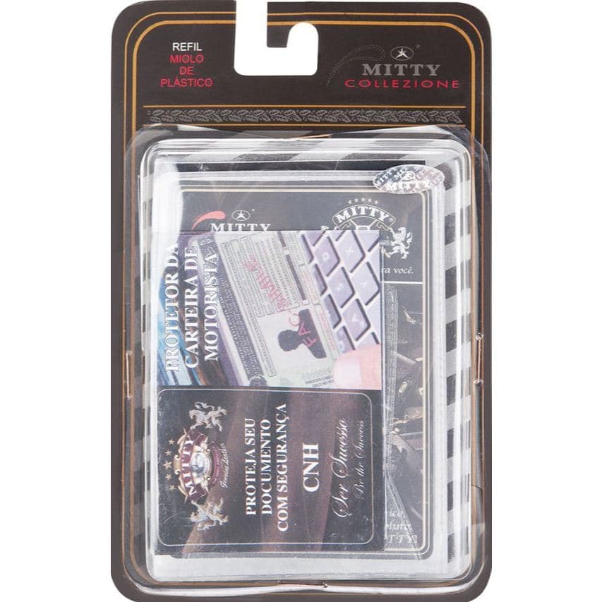 Refil Para Carteira Mitty Plástico - Plm0