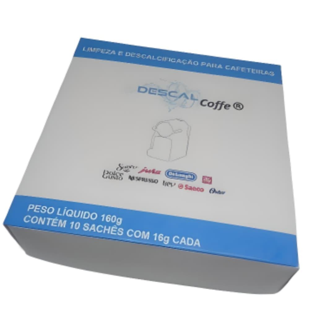 10 Descalcificante Para Cafeteira Dolce Gusto Nespresso 3 Corações Saeco Mondial
