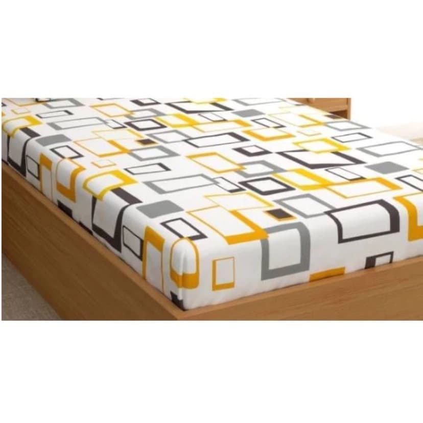 Capa Para Colchão Solteiro com Zíper Estampada