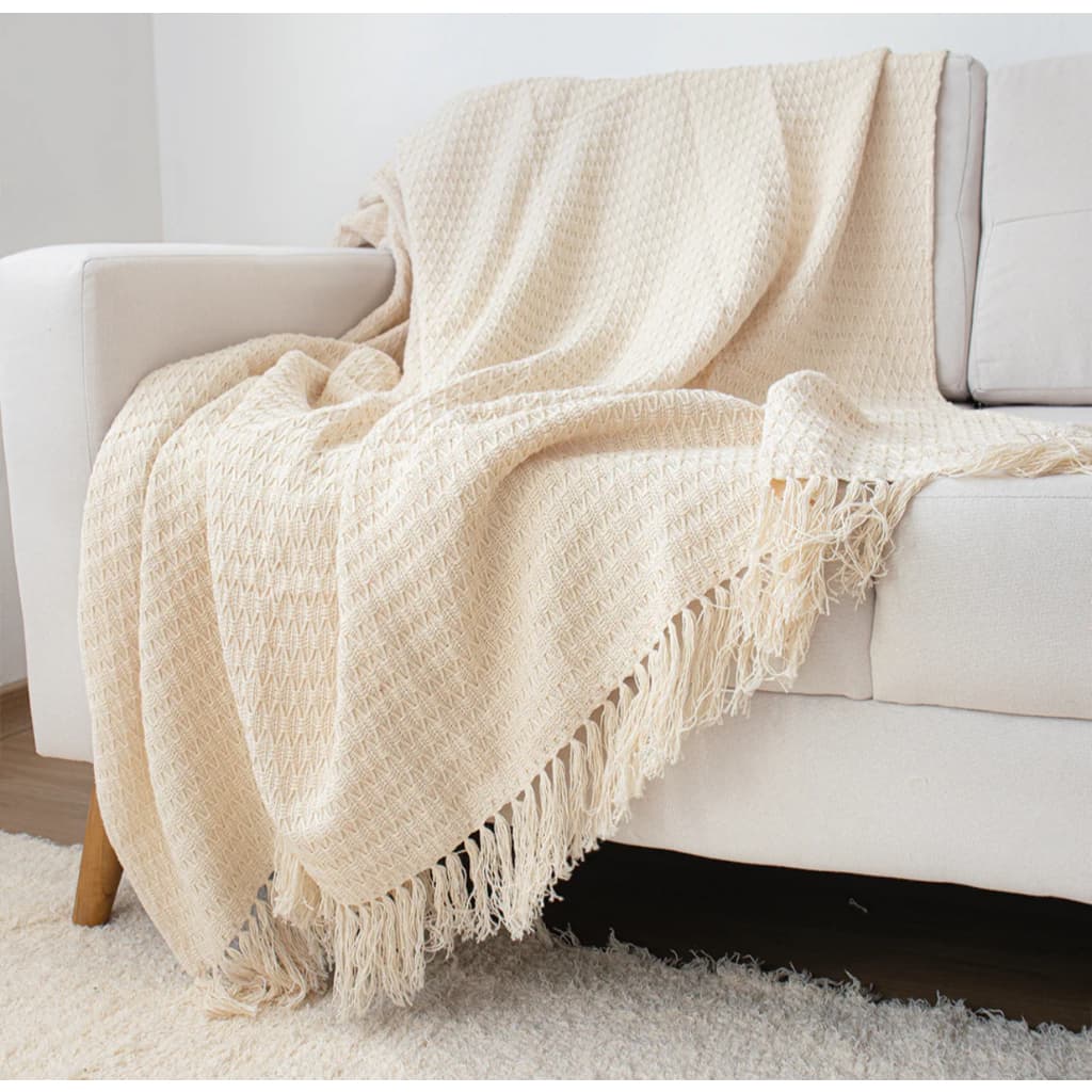 Manta Xale Para Sofa Poltrona Promocao 2,0x1,2cm Artesanal Favo de Mel