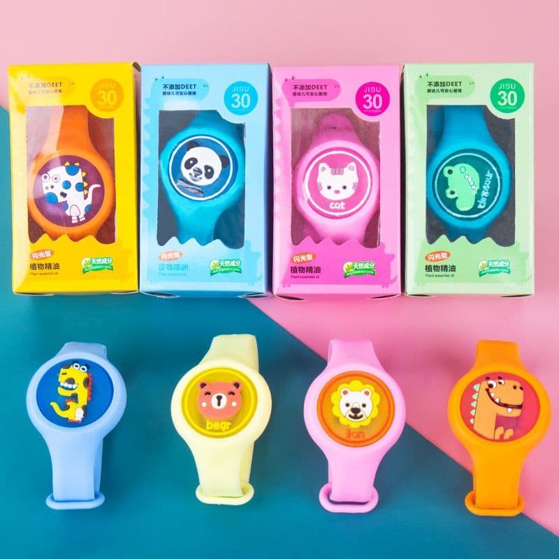 Pulseira Repelente Infantil Anti Mosquitos