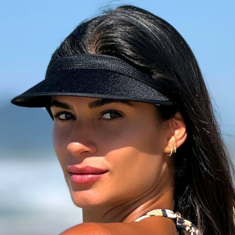 Viseira Arco Tiara Feminina Moda Tendencia Verão Praia Piscina e Esporte