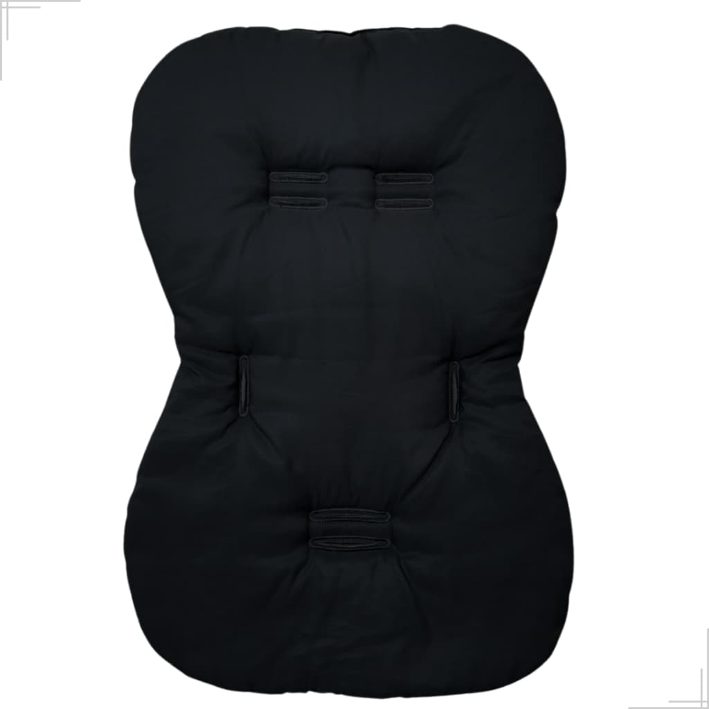 Capa para carrinho de bebê cor Preta acolchoada tamanho universal galzerano cosco burigotto Chicco