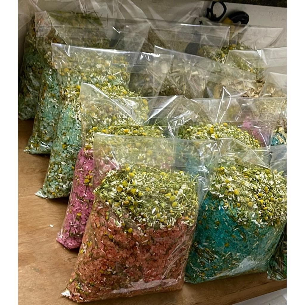 Escalda Pés 1Kg Premium Diversas Fragrancias e Ervas