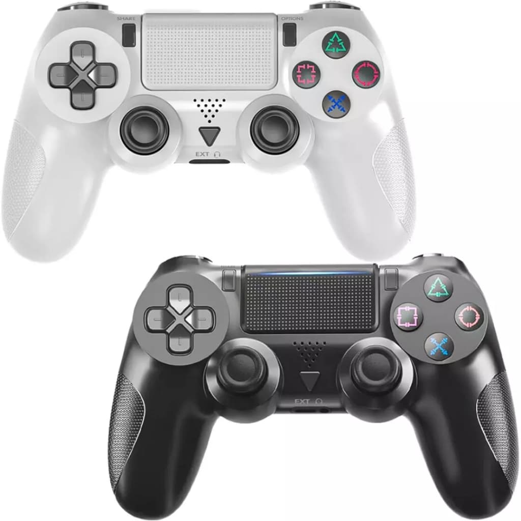 Controle Ps4 Com Fio 1.8m Joystick Led Knup - Kp-gm036