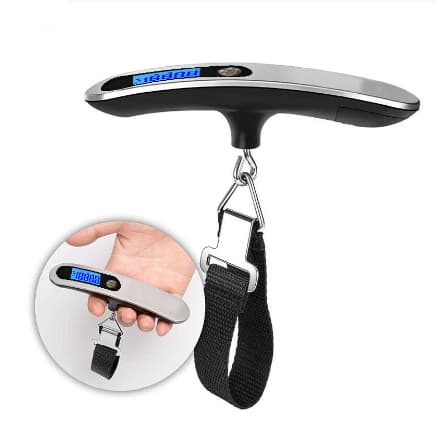 Balança Digital Mão Portátil Viagem Mala Bagagem Até 50kg ref:  TY_S06