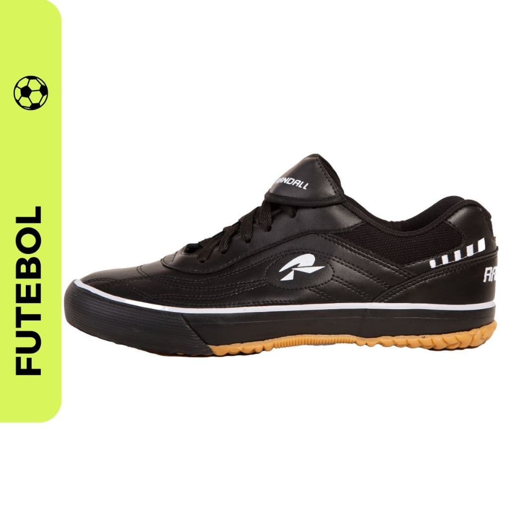 Tênis Futsal Masculino Randall Dijon Adulto Chuteira Futsal Futebol de Salão Antiderrapante