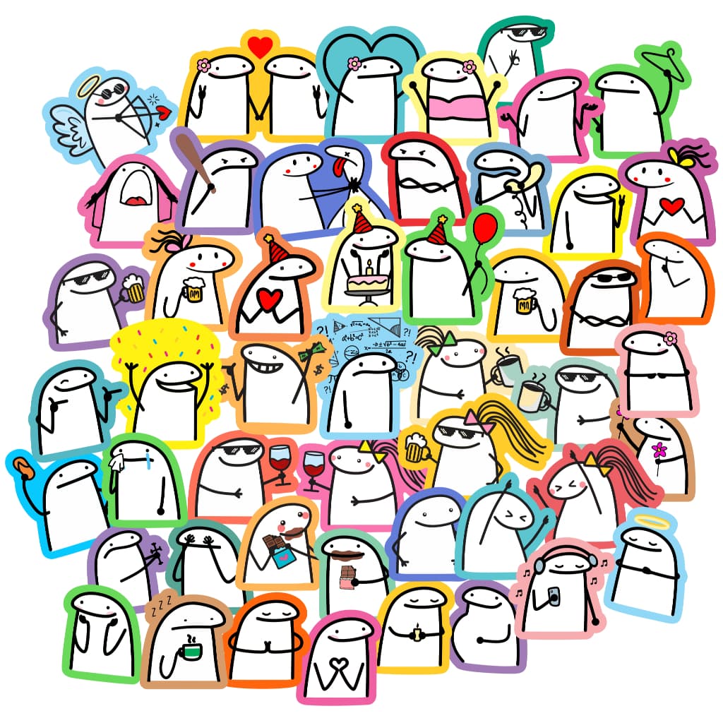 Imãs De Quadro Magnético Flork Sortidos - 50 Unid